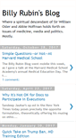 Mobile Screenshot of billyrubinsblog.org